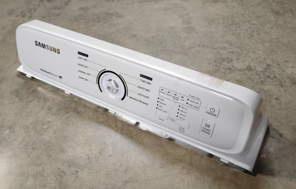 Samsung Dryer Control Panel, (Cover only) #DC64-03224A002, DC64-08226A002 DV800J