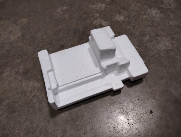 LG Refrigerator Damper Cover Foam #MCZ64751701 for model #LFXS26596S