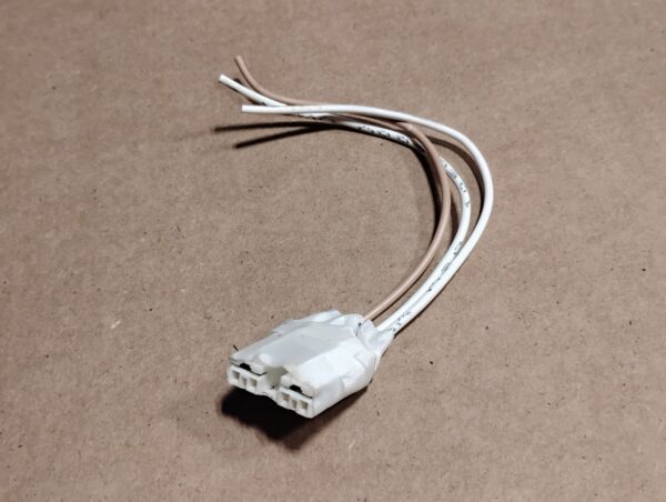 Whirlpool Refrigerator Wiring Harness Two Terminal Connector for #WRT318FZDW06