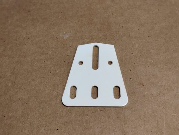 Whirlpool Refrigerator Door Hinge Pad Plate 2 x 2.5" for #WRT318FZDW06