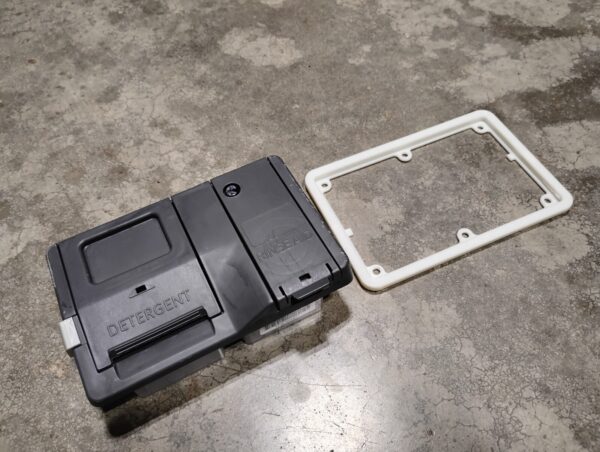 Cafe Dishwasher Detergent Dispenser #265D1231P024 for model #CDT845P2N3S1