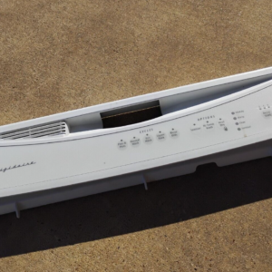 Frigidaire Electrolux Dishwasher Control Panel White #1545348 for #FDB1500LFS0