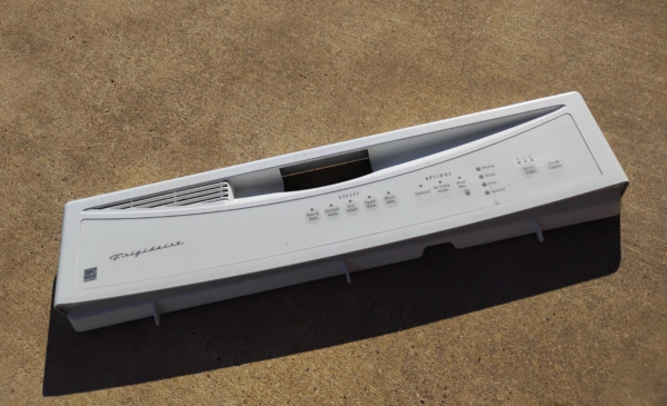 Frigidaire Electrolux Dishwasher Control Panel White #1545348 for #FDB1500LFS0