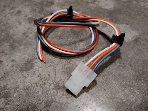 Maytag Dryer 3 pin door switch connector harness for model #MEDC300BW0 No Switch