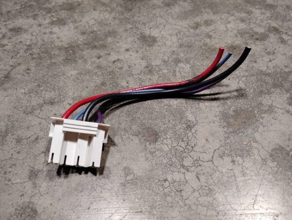 Maytag Dryer 4 pin dryer plug connector harness Tyco for model #MEDC300BW0