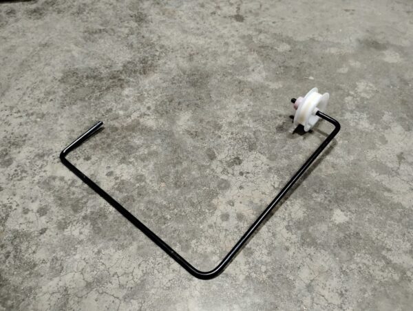 Ge Dryer Idler Pulley Wheel & Frame for model #GTD33EASK0WW